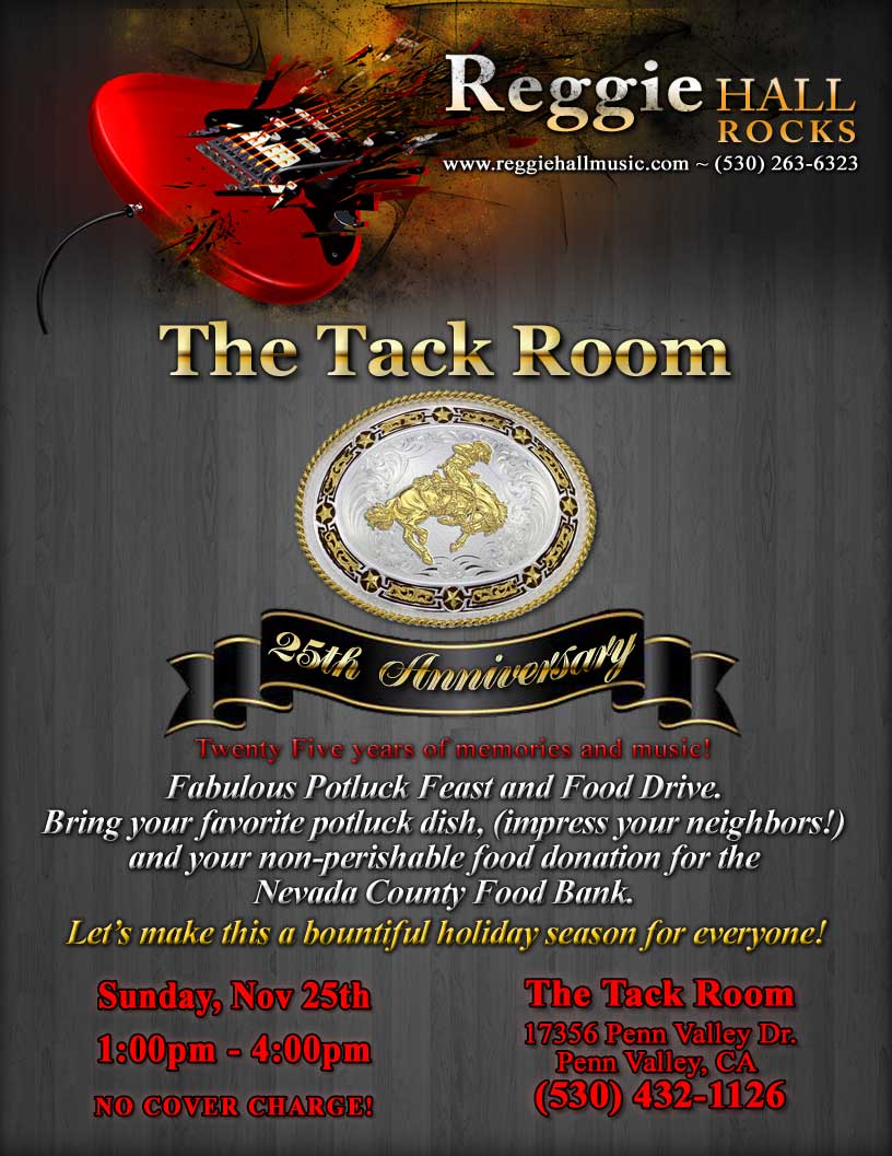 Reggie Hall ROCKS The Fabulous Tack Room - LIVE! at the 25th Anniversary Party