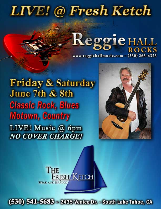 Reggie Hall LIVE! @ The Fresh Ketch