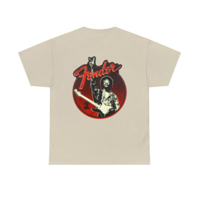 Hendrix Peace Circle Unisex Heavy Cotton Tee - Image 40