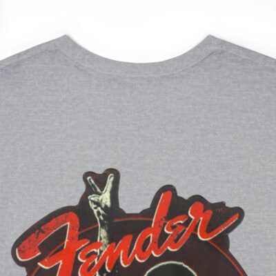 Hendrix - Unisex Heavy Cotton Tee - Gray - Image 12