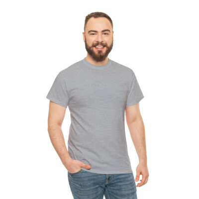 Hendrix - Unisex Heavy Cotton Tee - Gray - Image 5