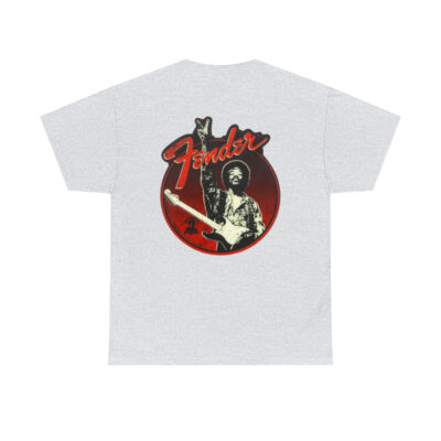 Hendrix - Unisex Heavy Cotton Tee - Gray - Image 13