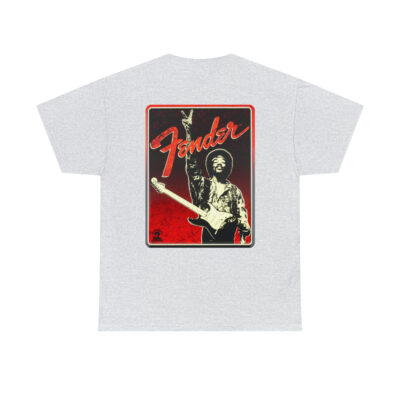 Jimi Hendrix – Unisex Heavy Cotton Tee – Sand - Image 25