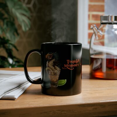 “Tequila Memory” – 11oz Black Mug - Image 6