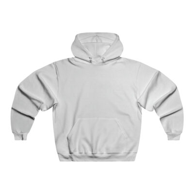 Tahoe Rocks! Squirrel – Men's NUBLEND® Hooded Sweatshirt - Gray - Image 2