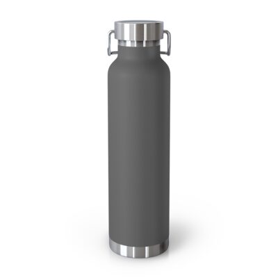 Tahoe Rocks! Raccoon – Copper Vacuum Insulated Bottle, 22oz – White - Image 5
