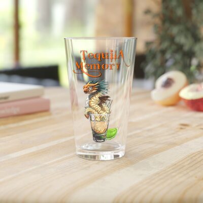 Tequila Memory Pint Glass, 16oz