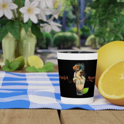 Tequila Memory Shot Glass Black
