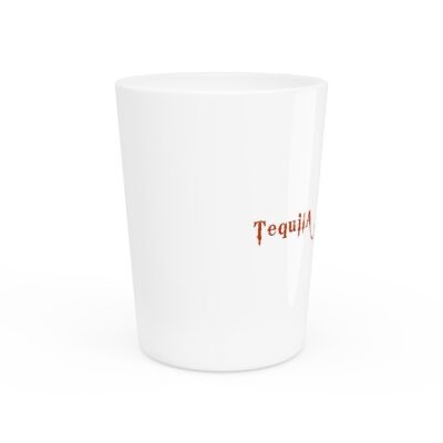 Tequila Memory Shot Glass White - Image 3