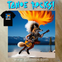 Tahoe Rocks! Coyote – Unisex Ultra Cotton Tee