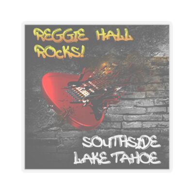 Reggie Hall ROCKS! South Side Grafitti - Kiss-Cut Stickers - Image 4