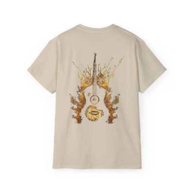 Guitar SPLASH! - Black/Gold - Unisex Ultra Cotton Tee - Image 25