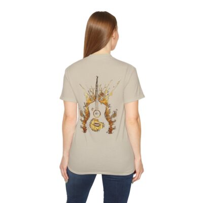 Guitar SPLASH! - Black/Gold - Unisex Ultra Cotton Tee - Image 19