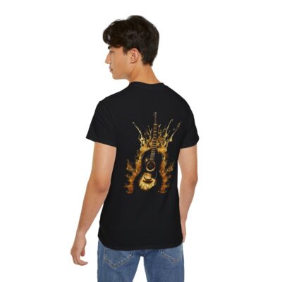 Guitar SPLASH! - Black/Gold - Unisex Ultra Cotton Tee - Image 9
