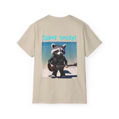 Tahoe Rocks! Raccoon – Unisex Ultra Cotton Tee - Image 23