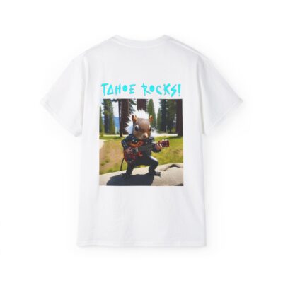 Tahoe Rocks! Squirrel - Unisex Ultra Cotton Tee - Image 12