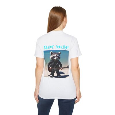 Tahoe Rocks! Raccoon – Unisex Ultra Cotton Tee - Image 17