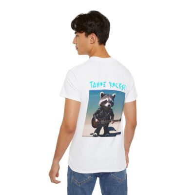 Tahoe Rocks! Raccoon – Unisex Ultra Cotton Tee - Image 19