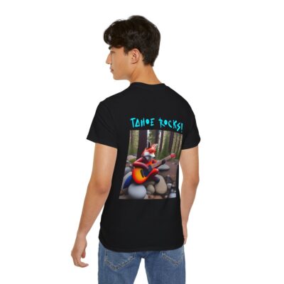 Tahoe Rocks! Fox – Unisex Ultra Cotton Tee - Image 8