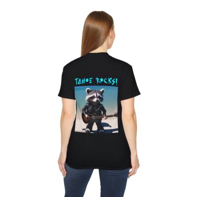 Tahoe Rocks! Raccoon – Unisex Ultra Cotton Tee - Image 6